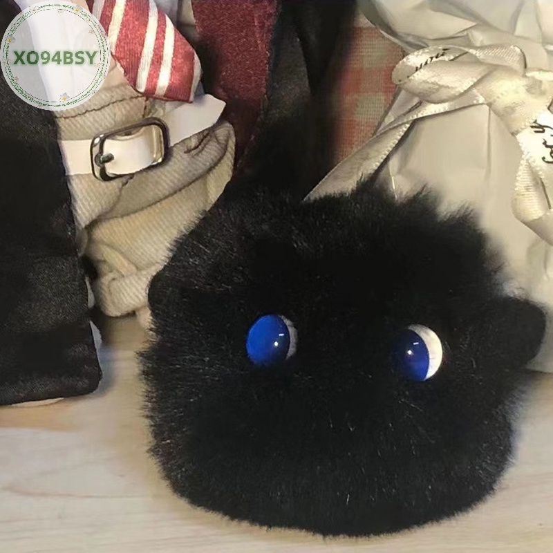 Xo94bsy 8cm Móc Khóa Hình Mèo Nhồi Bông Đáng Yêu Dành Cho Bé Gái vn