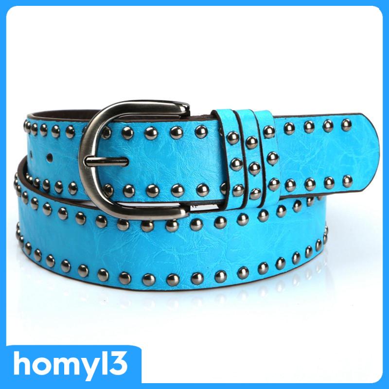 Thắt Lưng Đính Đinh Tán Bền Bỉ Phong Cách punk Dành Cho Nữ