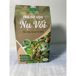 Trà túi lọc nụ vối Bảo Khang hộp 40 gói, trà nụ vối, giảm mỡ máu, tiểu đường, cải thiện tiêu hóa