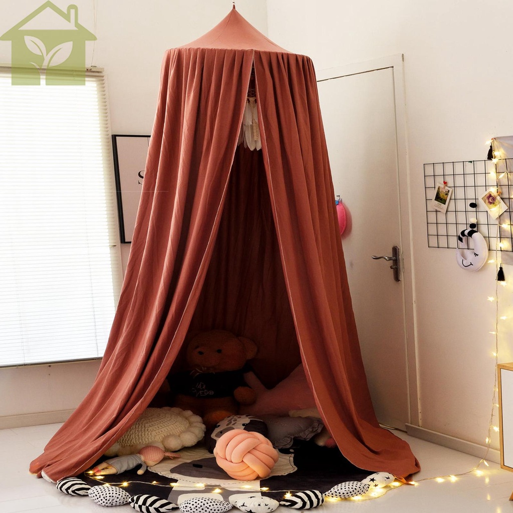 Màn Treo Giường Ngủ Hình Tròn Thoáng Khí Mềm Mại Cho Bé Mã canopy shopabc6423