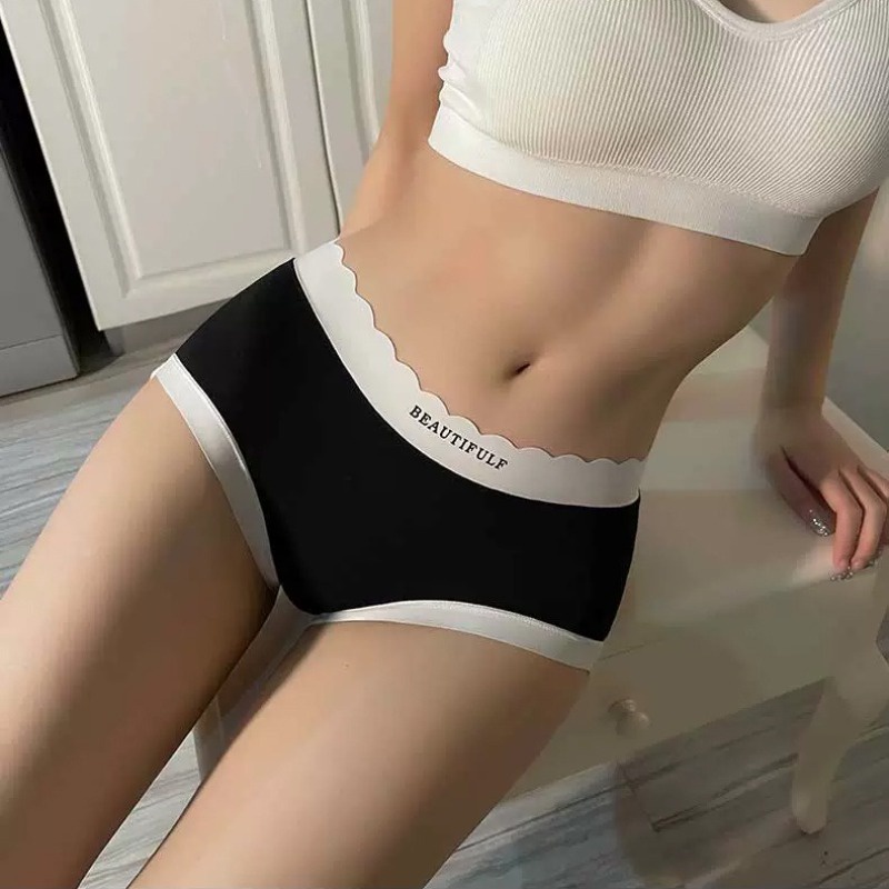 Quần lót TAKETALK liền mạch lưng vừa thoáng khí thoải mái cho nữ