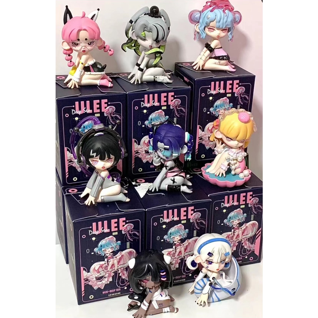 Ulee Mô Hình Nhân Vật Hoạt Hình deep sea series Dễ Thương