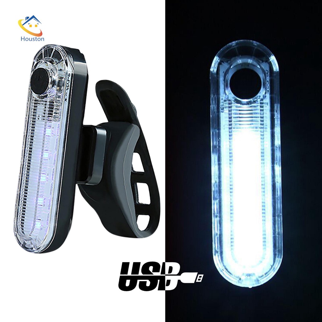 Đèn led Cảnh Báo An Toàn Chống Thấm Nước Sạc usb Cho Xe Đạp Leo Núi
