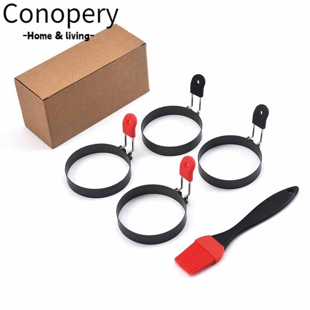 Conopery Set 2 / 3 Khuôn silicone Cách Nhiệt Chống Dính Dùng Để Làm Bánh pancake