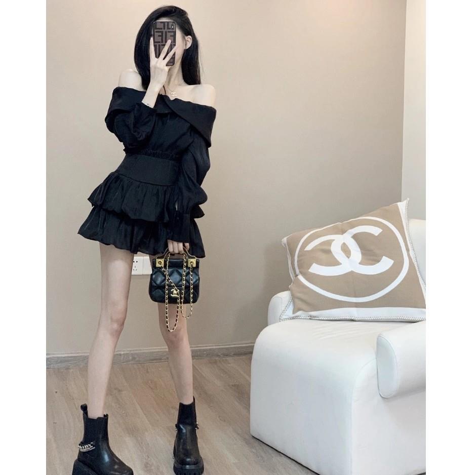 Bộ Áo Và Chân Váy Thời Trang Mùa Thu 2023 Quyến Rũ Dành Cho Nữ