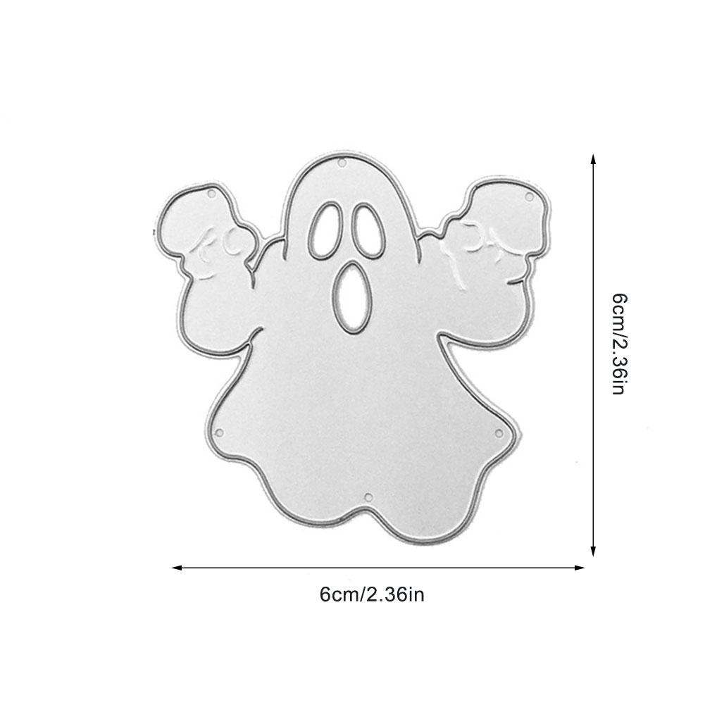 Khuôn Cắt Giấy Kim Loại Hình Lâu Đài halloween d6y1