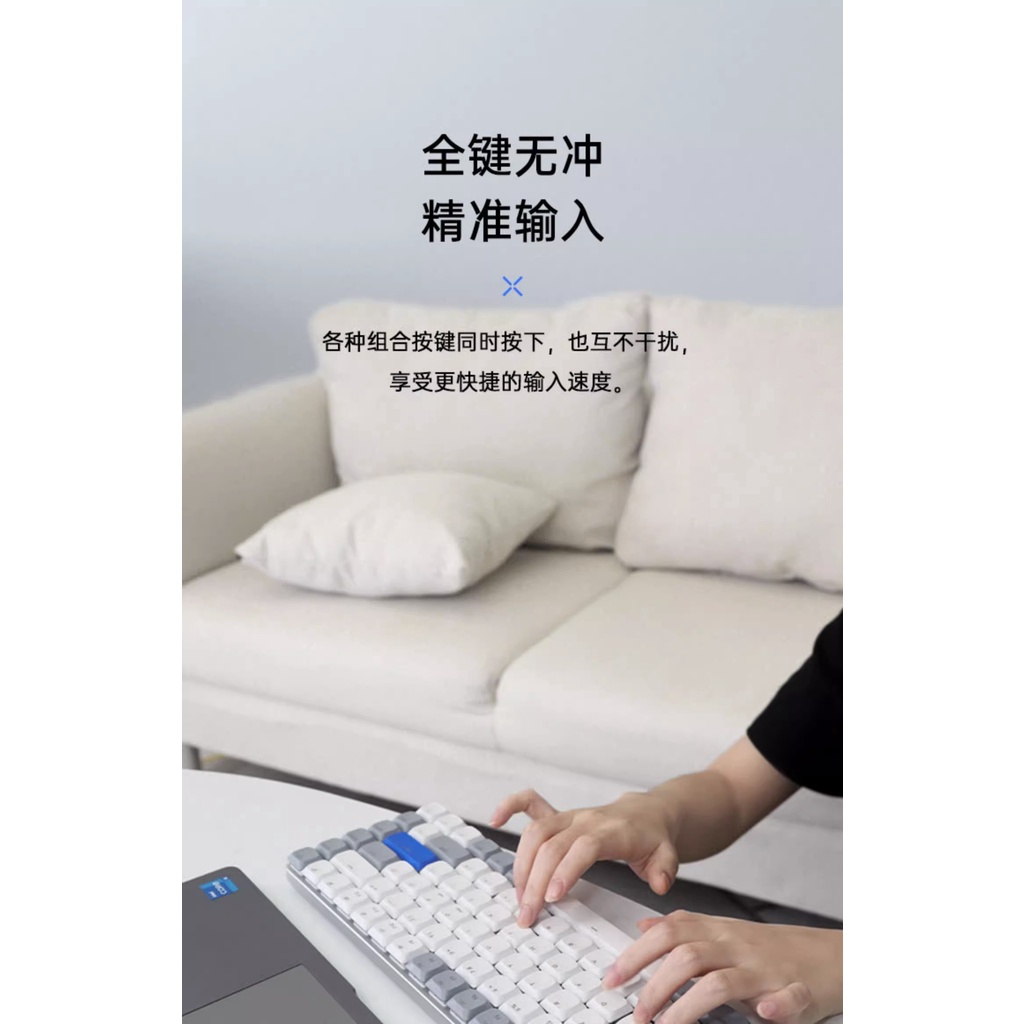 Bàn Phím Cơ Không Dây 75% ausdom Arkey84 Chất Lượng Cao