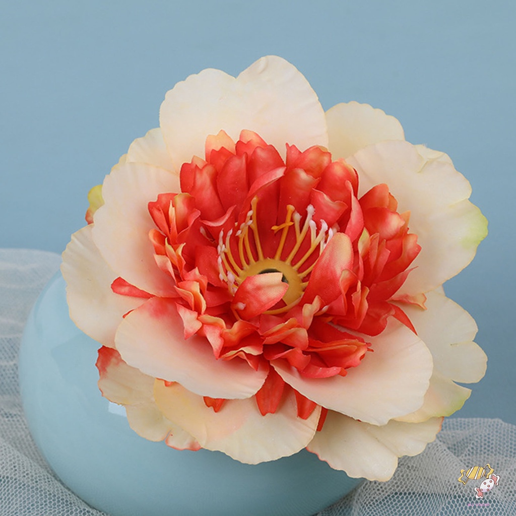 YADORNOS Kẹp Tóc Đính Hoa Nhân Tạo Nhiều Màu Sắc Phong Cách vintage