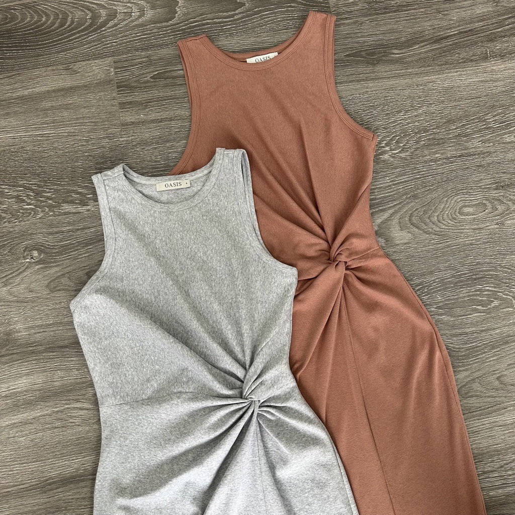 Đầm Xoắn Eo O.a.s.i.s 2 Màu