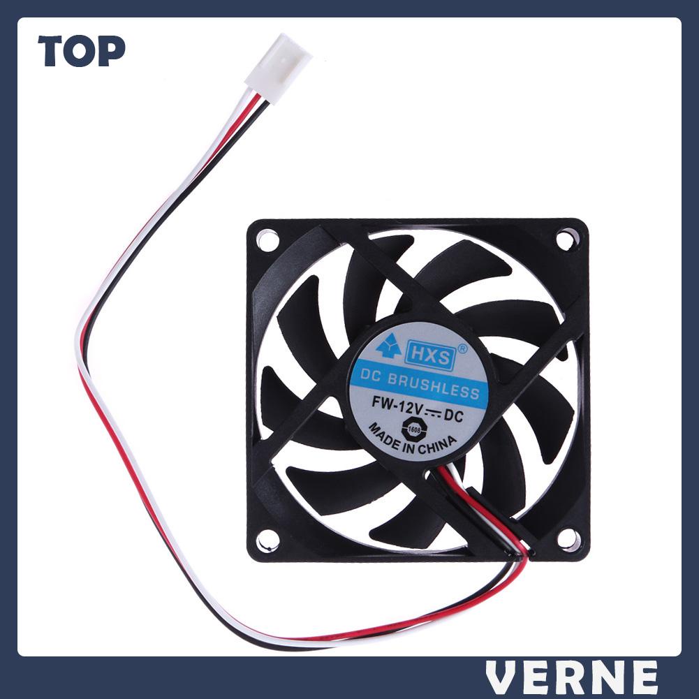 Quạt Tản Nhiệt cpu 12v 7cm 70mm Cho Máy Tính