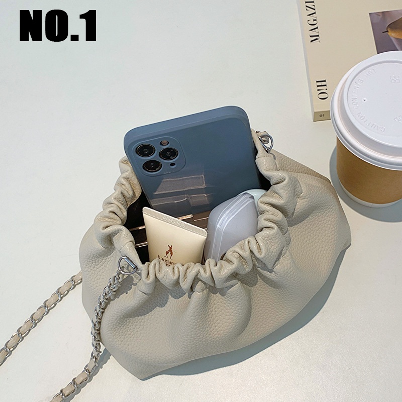 NO.1 Túi nữ đeo vai dây xich Túi xách Nữ đeo vai Chéo phong cách trẻ trung 2023 NEW GDJ23909MT