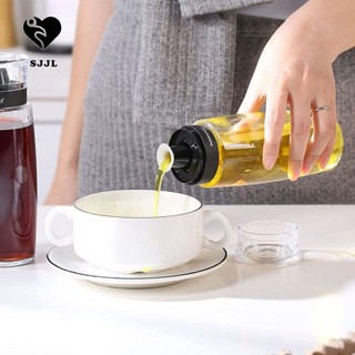 Bình xịt dầu ăn bằng thủy tinh trong suốt không rơi 9.5oz / 280ml