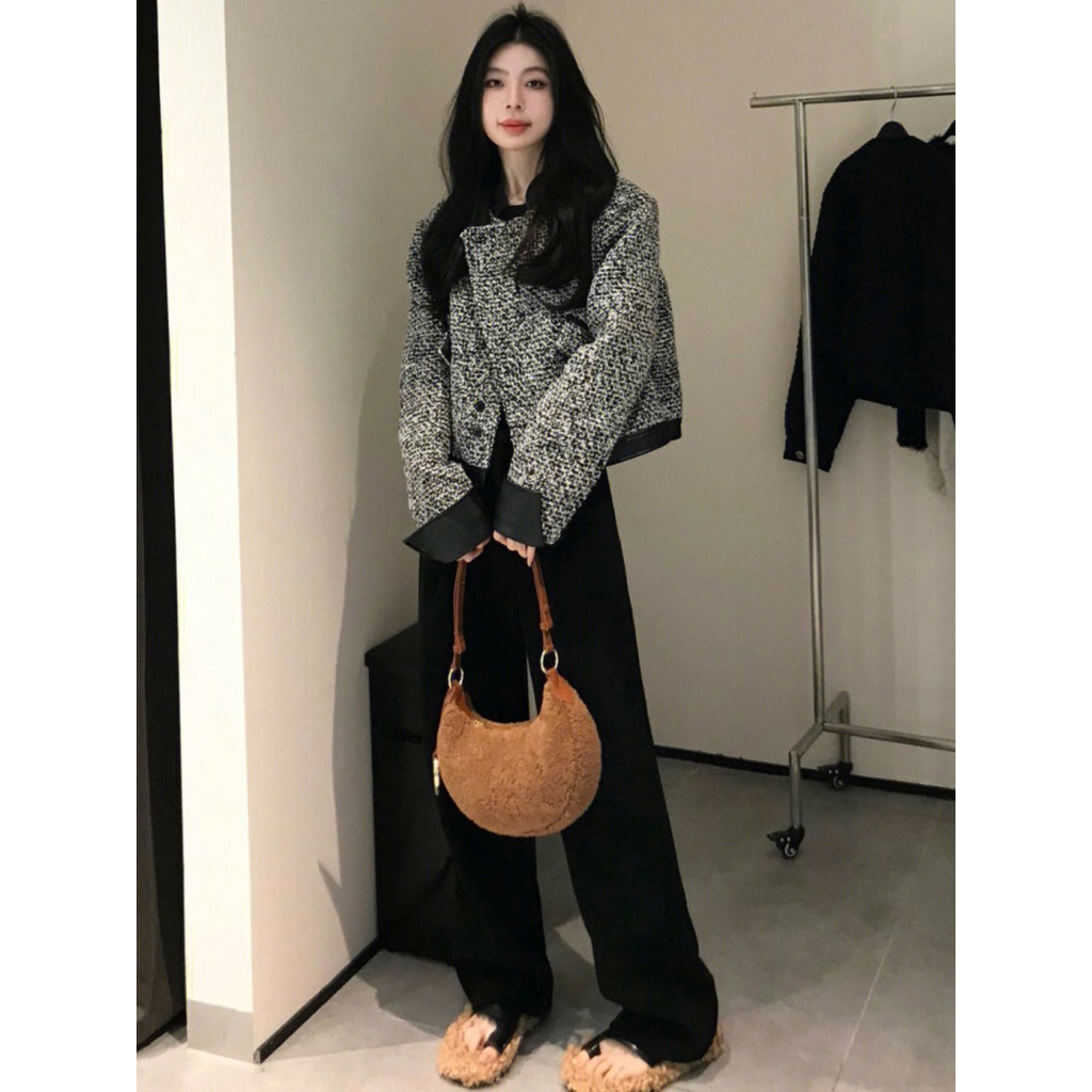 Áo Khoác Dáng Ngắn Phong Cách Thời Trang Xuân Thu Mới 2023