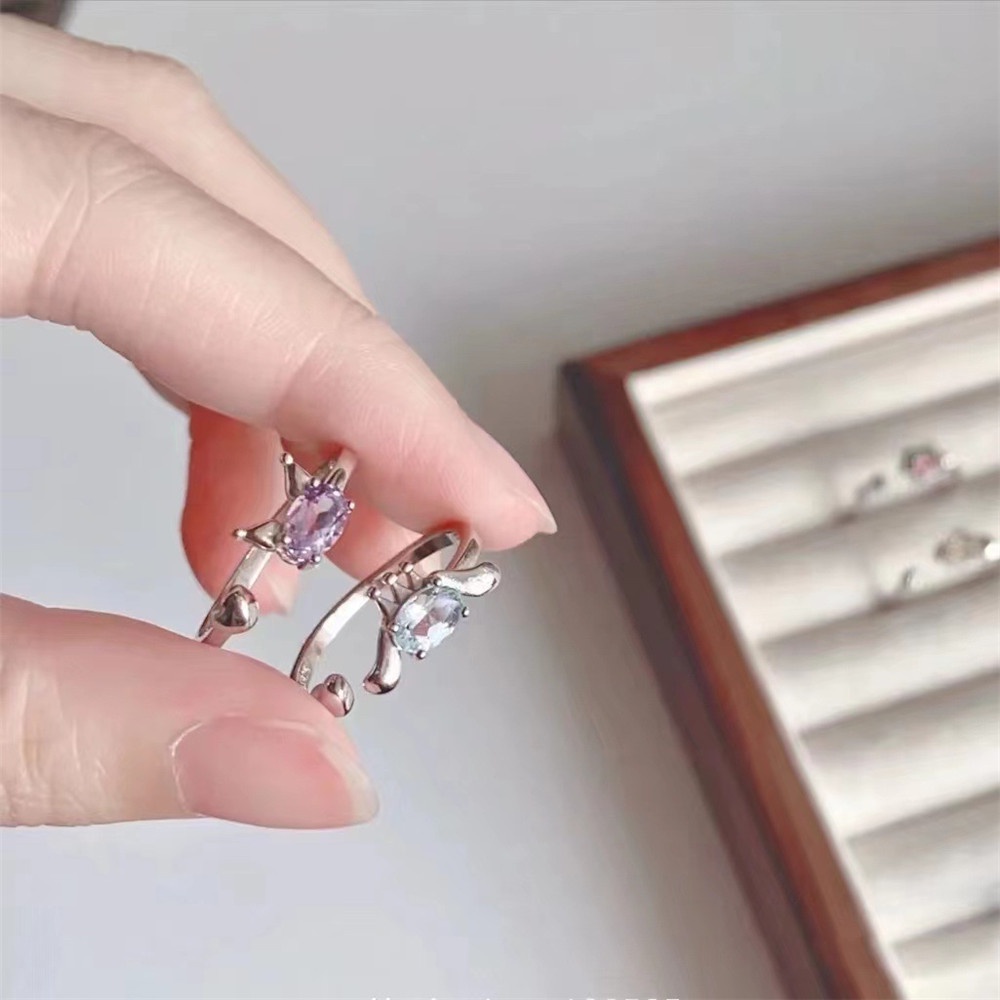 Dễ Thương Nhẫn Hở Họa Tiết sanrio Hoạt Hình Xinh Xắn Thời Trang Cho Nữ