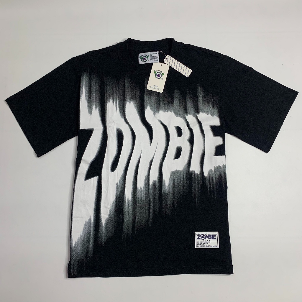 Áo thun Zombie Club x PAMIN Blur  vải thun cotton định lượng 250gsm ZB002- - ANO2023