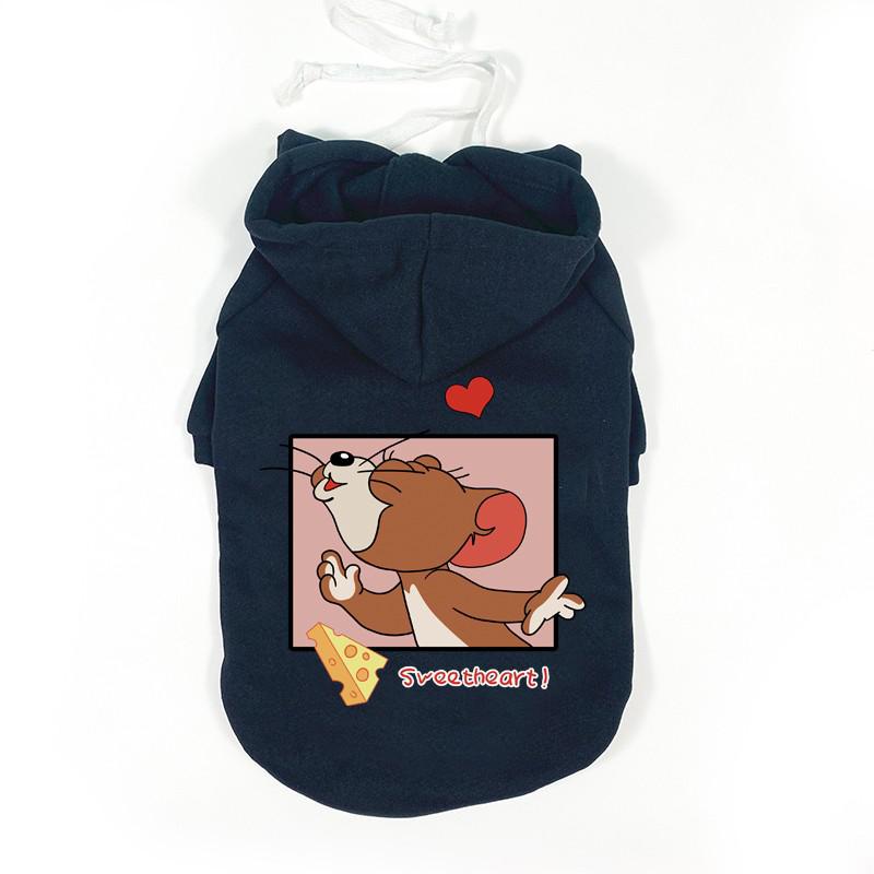 Áo hoodie Giữ Ấm Dây Rút Cho Thú Cưng  xs-Xl