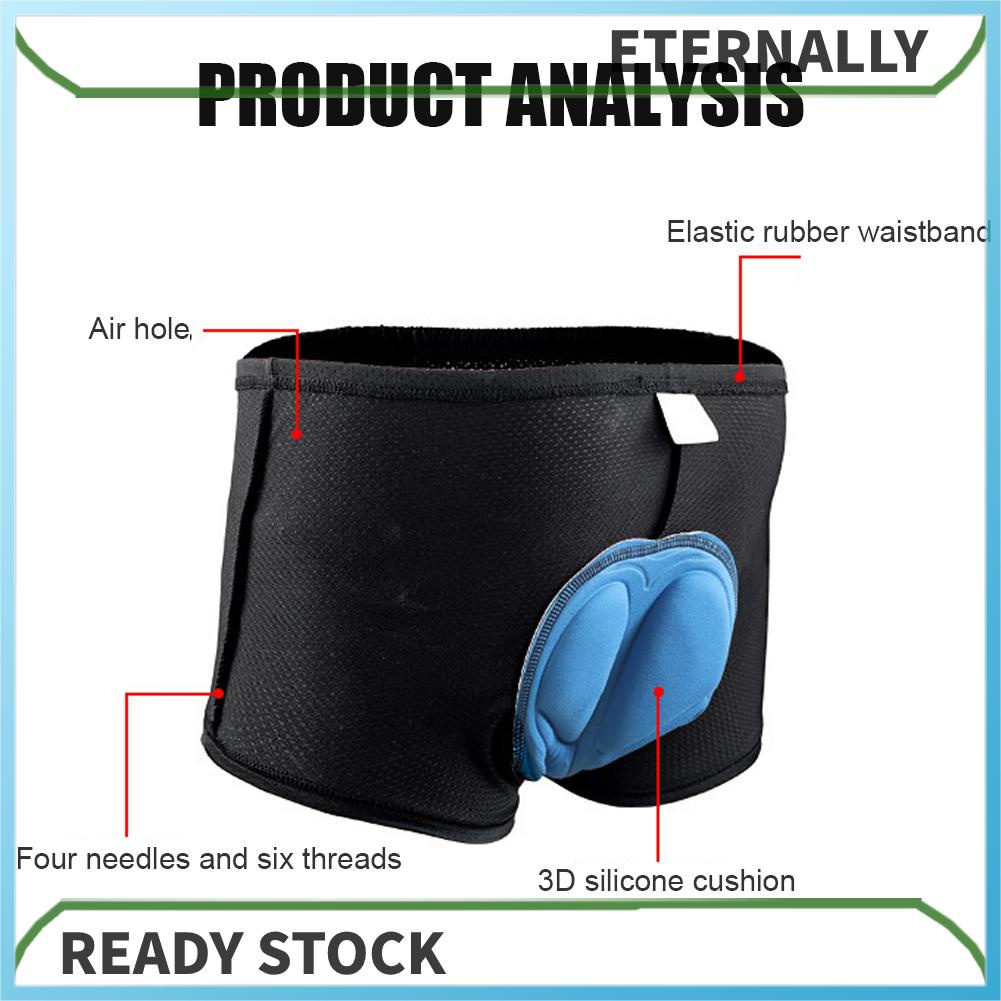 Quần Lót gel Dày Thoáng Khí Dành Cho Nam Nữ Đi Xe Đạp Thể Thao