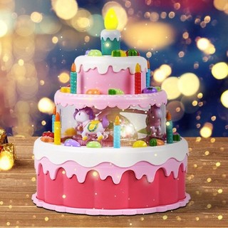 Bộ đồ cơi cắt bánh sinh nhật cho bé thỏa sức vui chơi, có nhạc đèn