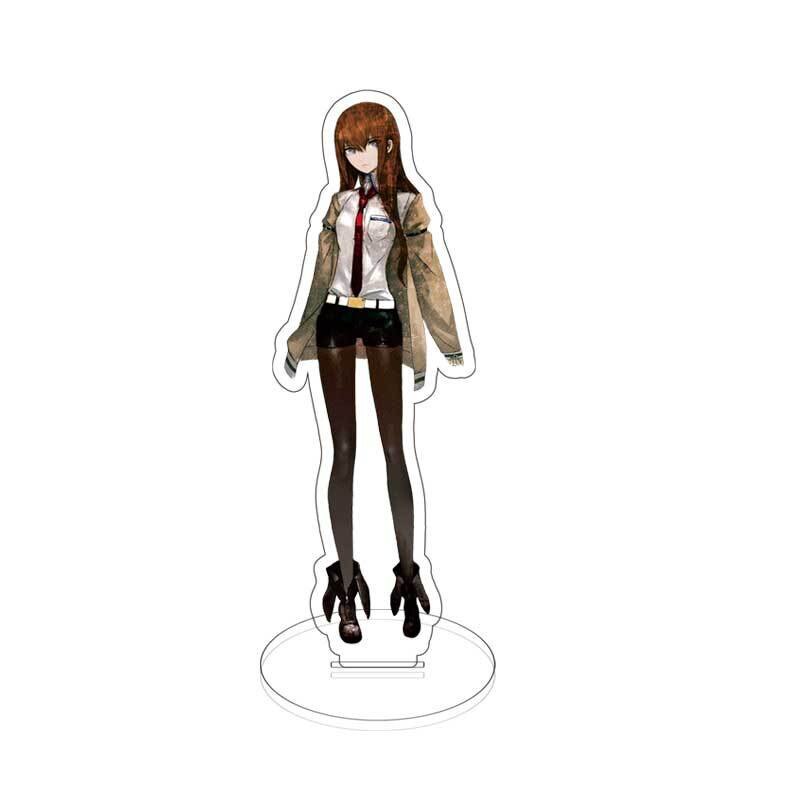 Mô hình Standee Steins Gate Okabe Rintarou Shiina Mayuri Makise Kurisu anime chibi acrylic standee trưng bày trang trí