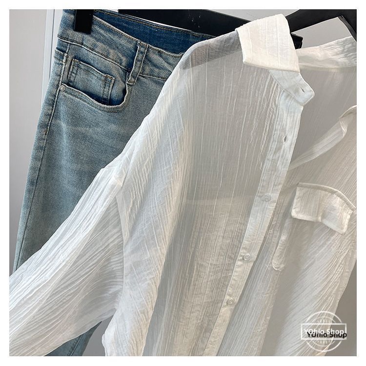 Áo Sơ Mi Màu Sắc Đơn Giản Thanh Lịch Cho Nữ