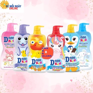 Sữa tắm gội Dnee Kid 400ml Thái Lan -hình thú-Dành cho Trẻ em