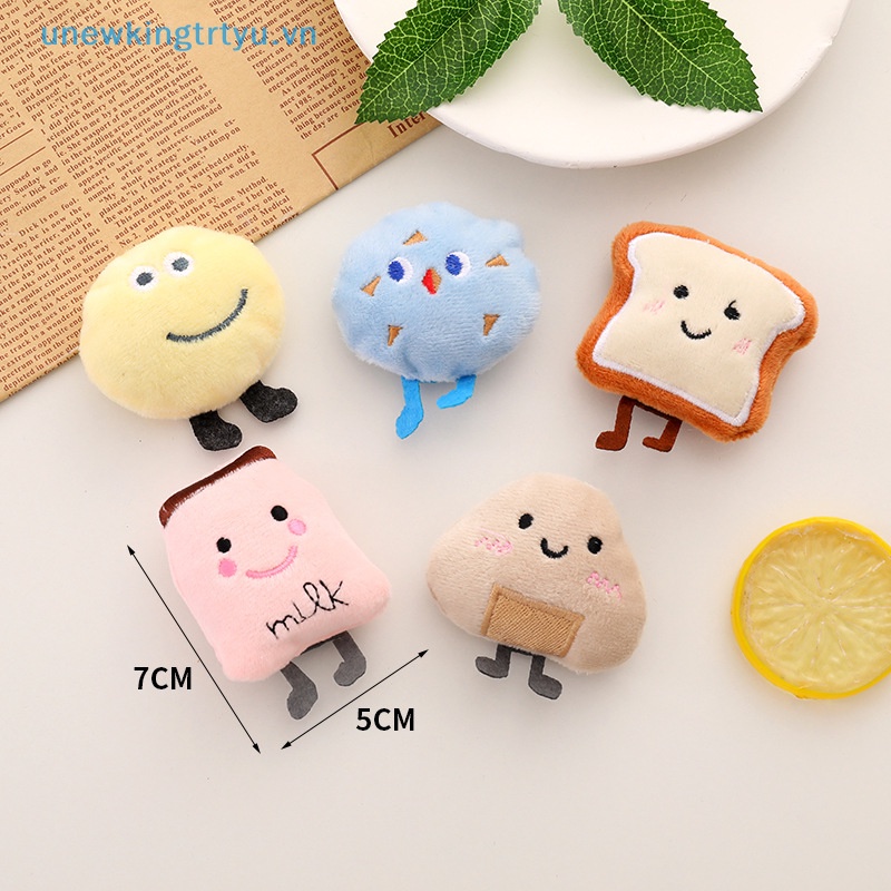 Cài Áo Hình Bánh Mì Nhồi Bông Phong Cách Nhật Bản Dễ Thương