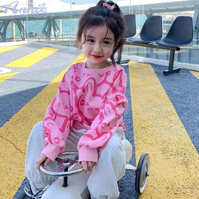 Áo hoodies Tay Dài Đáng Yêu Cho Bé Gái 2-9 Tuổi Thời Trang