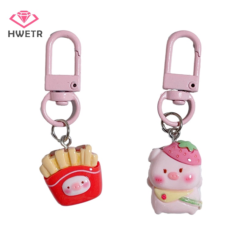 Móc Khóa Hình Chú Heo Đáng Yêu Dễ Thương Mới