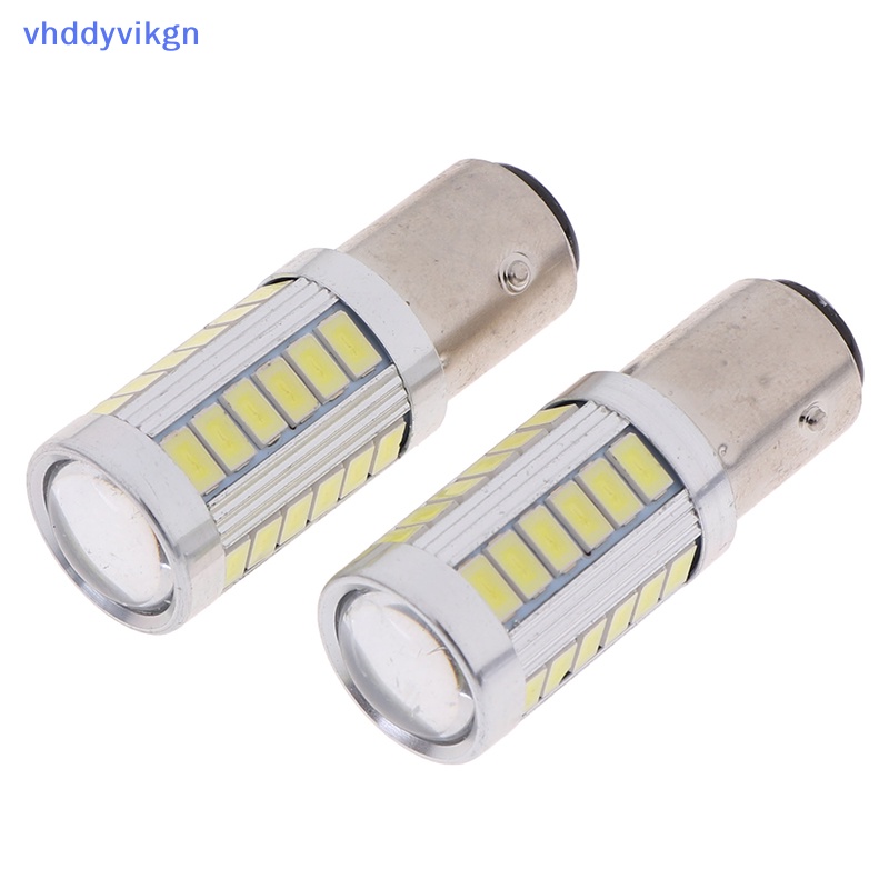 Set 2 Đèn Pha led ba15d p21w 1157 33smd Chuyên Dụng Cho Xe Hơi vn