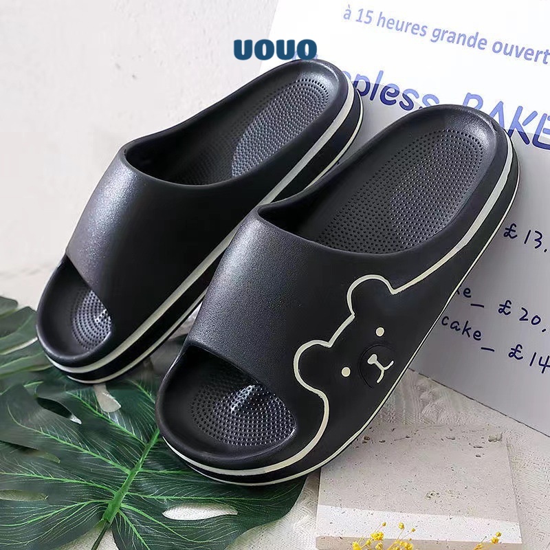 UOUO Dép Thời Trang Đơn Giản Cho Nữ dép bánh mì Độn đế Đường may tỉ mỉ Êm ái Siêu nhẹ B90H2ZC38Z230919