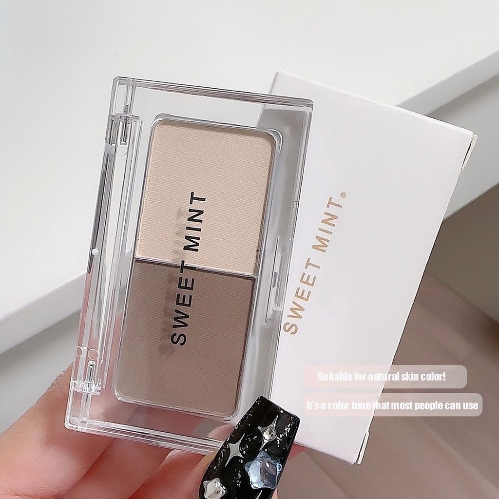 Bảng Phấn Tạo Khối 3d Hai Tông Màu Lâu Trôi