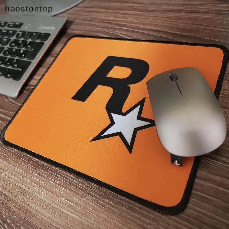 Haostontop Tấm Lót Chuột Và Bàn Phím Chơi Game 20 * 24cm gta r Bằng Cao Su Dày Chống Trượt vn
