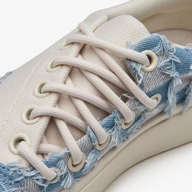 Senzu Giày Thể Thao Vải Bạt Thời Trang Hàn Cho Nam