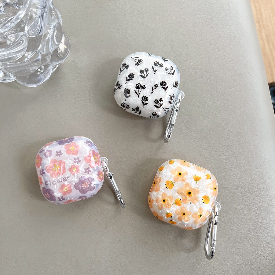 Sang Trọng Vỏ Bảo Vệ Hộp Sạc Tai Nghe samsung galaxy buds live / buds 2 pro / buds pro Bằng Chất Liệu Silicon