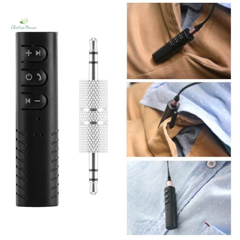 Giắc Cắm Chuyển Đổi Không Dây 5.0 3.5mm Cho Âm Thanh Xe Hơi