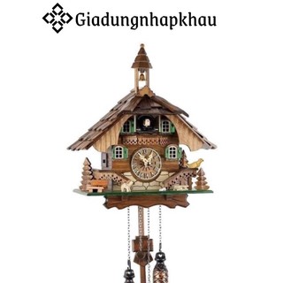 Đồng Hồ Treo Tường Cuckoo Black Forest EN 444 Q, Made in Germany, giadungnhapkhau19