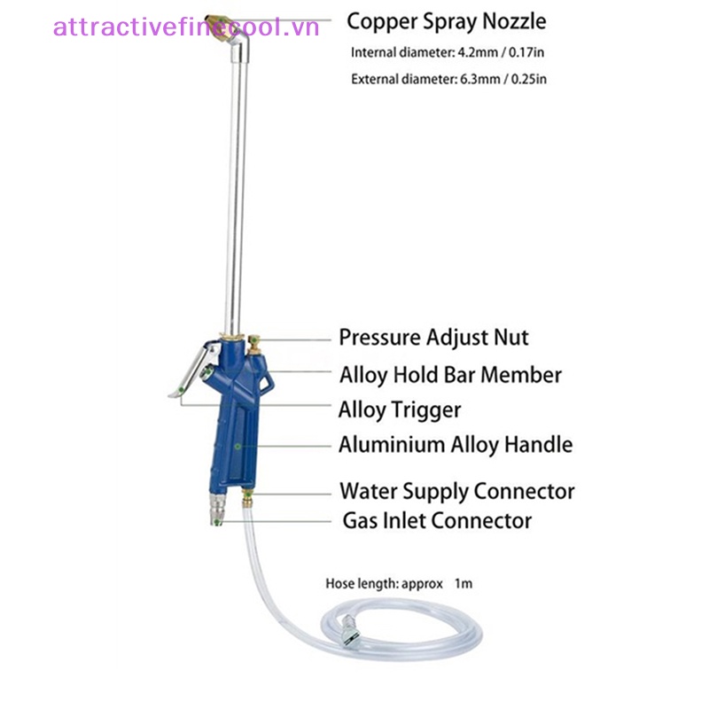 Súng Phun Dầu Làm Sạch Động Cơ Khí Accvn acvn