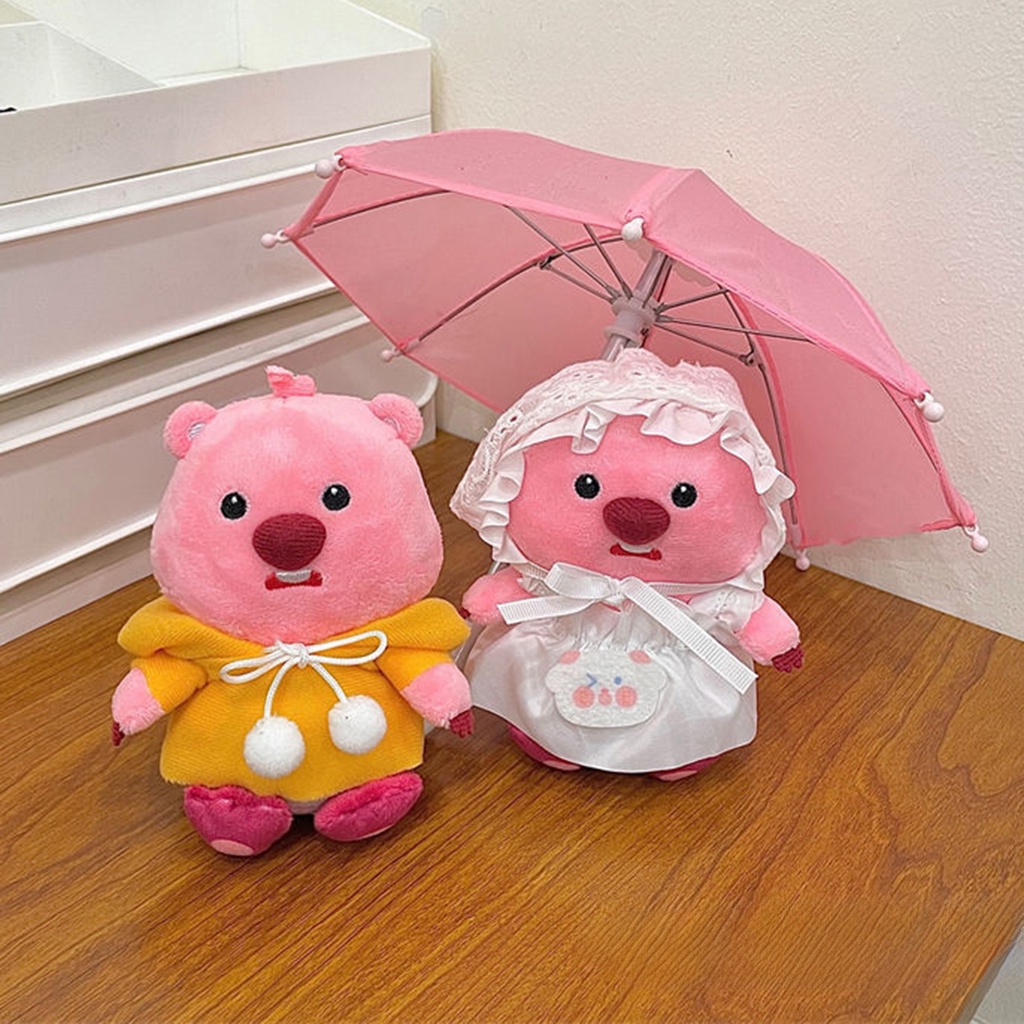 Beaver loopy Móc Khóa Hình Búp Bê Hầu Gái sanrio Nhồi Bông Dễ Thương Kiểu Hàn Quốc Làm Quà Tặng Sinh Nhật Nữ Tính