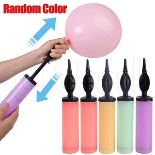 Dụng cụ bơm bong bóng cầm tay bằng nhựa / bơm bong bóng đa năng nhiều màu sắc