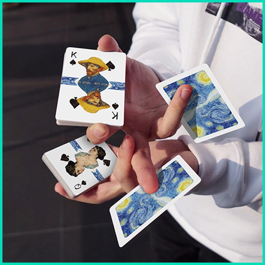 Bộ Thẻ Bài poker Nghệ Thuật Của Họa Sĩ van gogh