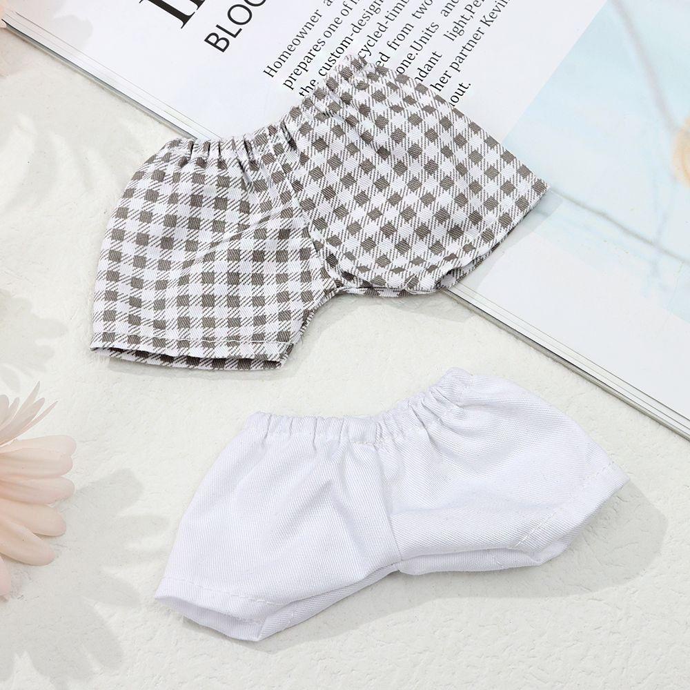 Quần Đùi Họa Tiết Sọc Caro 20cm Màu Trơn Thời Trang Chất Lượng Cao Cho Búp Bê 20cm