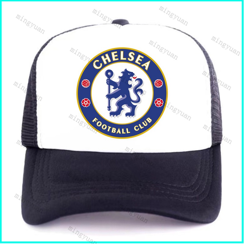 Mingyuan Chelsea F.C. Mũ Lưỡi Trai Thể Thao Phối Lưới Thoáng Khí Thoải Mái Thời Trang Cho Nam