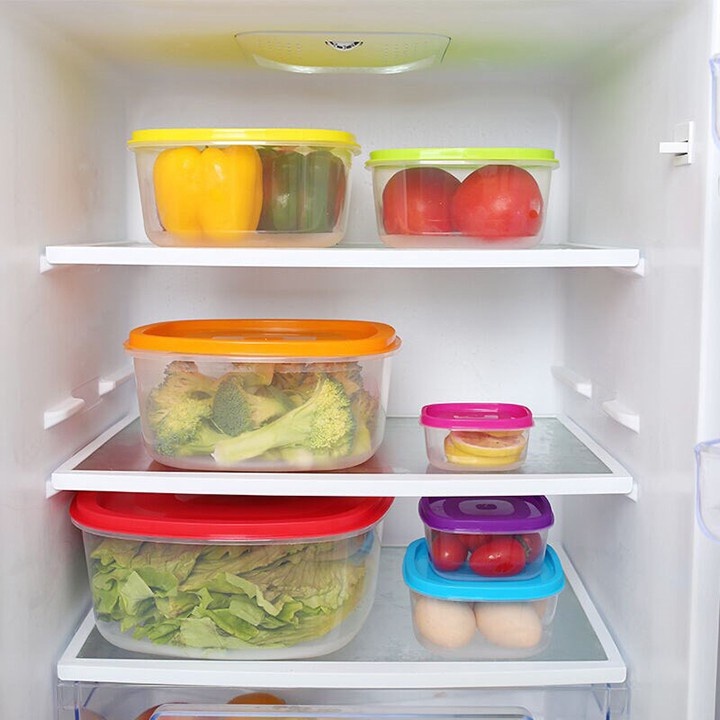 Hôp nhựa đựng thực phẩm tiện lợi, hộp đựng thức ăn 7 kích cỡ màu sắc khác nhau chất liệu nhựa cao cấp GDK1090