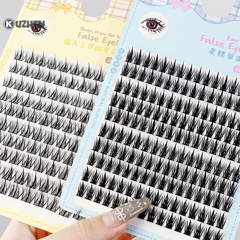 Kuzhen Hộp Lông Mi Giả Mịn Tự Nhiên 12mm