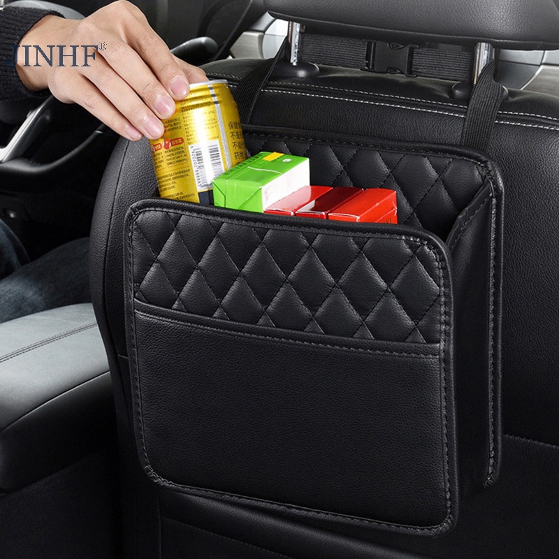 Jinhf Túi Đựng Điện Thoại Chống Thấm Nước Treo Sau Ghế Xe Hơi