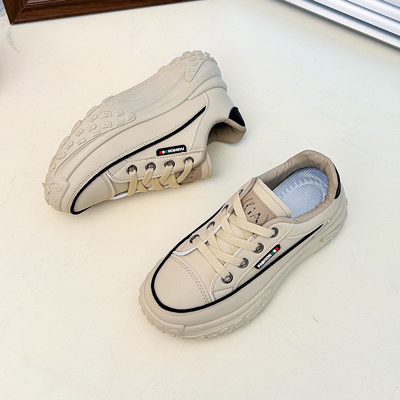 Ielgy Giày Thể Thao Đế Dày Thoáng Khí Phong Cách Hàn Quốc Cho Nữ