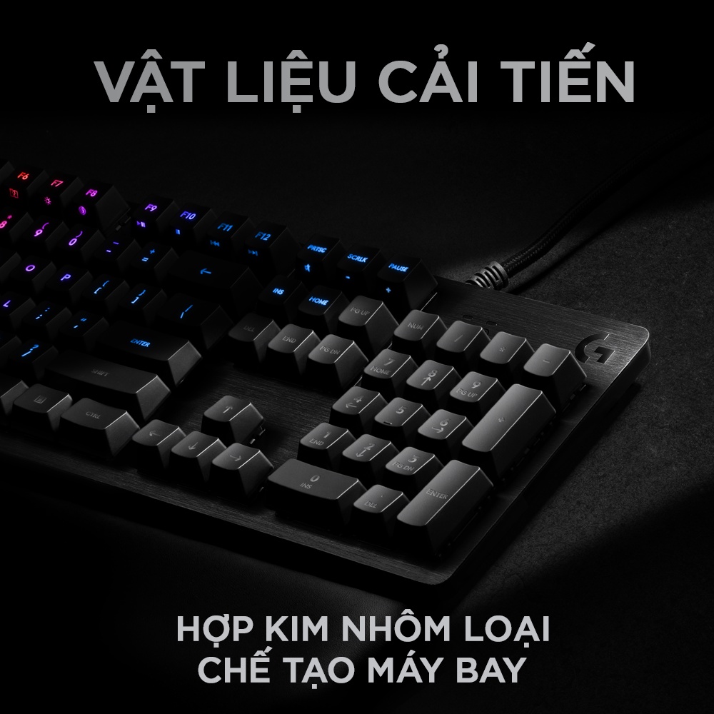 Bàn phím cơ Logitech G512 Carbon RGB - RGB Lightsync