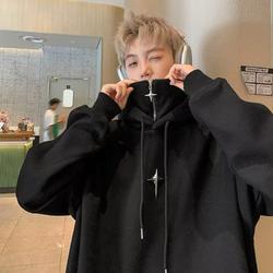 Áo Khoác hoodie Có Khóa Kéo Thời Trang hip hop Hàn Quốc Cho Nam