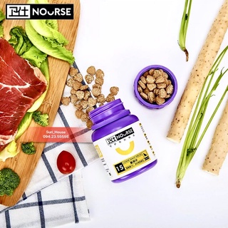 Nourse 15 - Viên nhai vitamin hỗ trợ hô hấp cho mèo khó thở, viêm hô hấp, tăng đề kháng