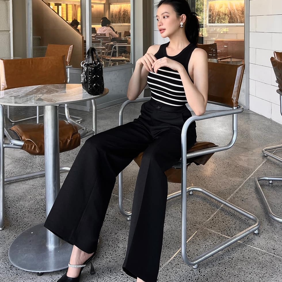 Quần tây ống suông BASIC PYKA PANTS